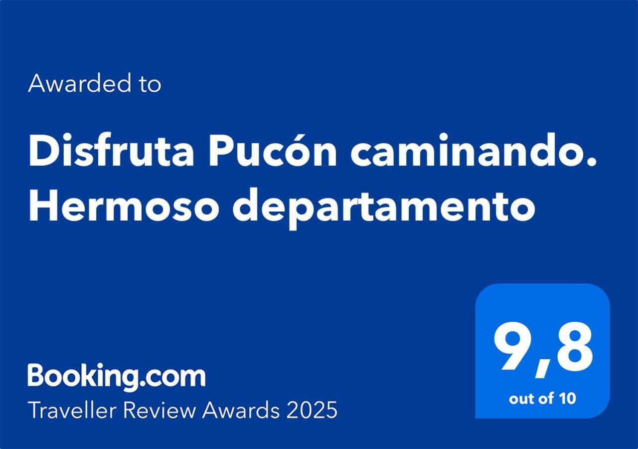 Disfruta Caminando. Hermoso Departamento Pucon